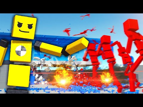 RAGDOLLS TRY TO RAID MY BASE - Fun With Ragdolls: The Game 2.0 (Funny Moments)