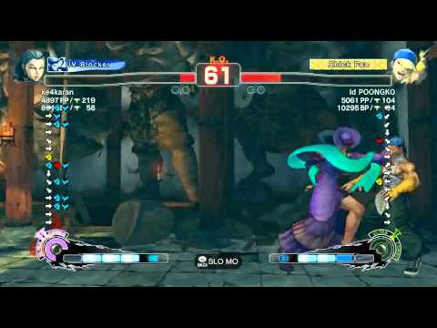 SSF4 AE Rose (ke4karan) vs Yun (Poongko) Japanese Ranked Match