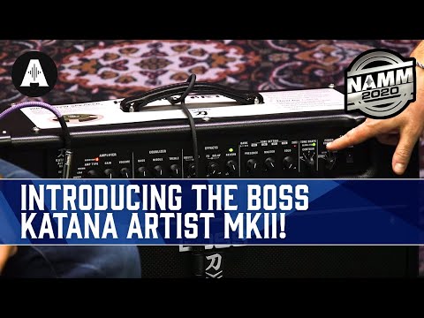 NEW Boss Katana Artist MKII - Double Your Tone with Next-Gen Features! - NAMM 2020