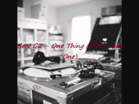 BeN GZ - One Thing (Prod. Jake One)