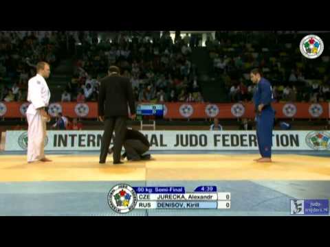 Alexandr Jurecka (CZE) - Kirill Denisov (RUS) [-90kg] semi-final