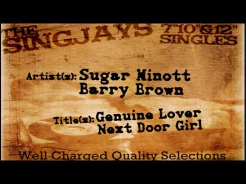 Sugar Minott + Barry Brown - Genuine Lover/Next Door Girl