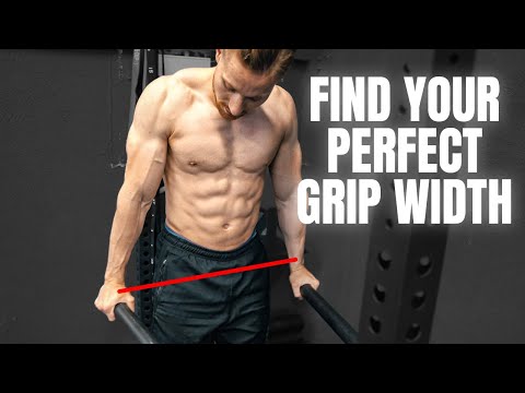 The perfect dip grip width!