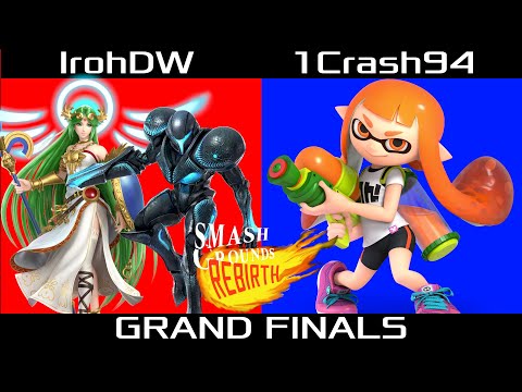 Smash Grounds Rebirth 6 Grand Finals - IrohDW vs. 1Crash94 (Sets 1 & 2)