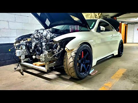 Finally A VR38 GTR SWAP INFINITI G37!!! C63 AMG RAMP DRIFTS POV