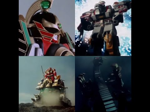 DAIRANGER ALL ROBO GATTAI / TENKU KIDEN / DAIRENOH / KIBADAIOH / JUKOU KIDEN / DAIZINRYU