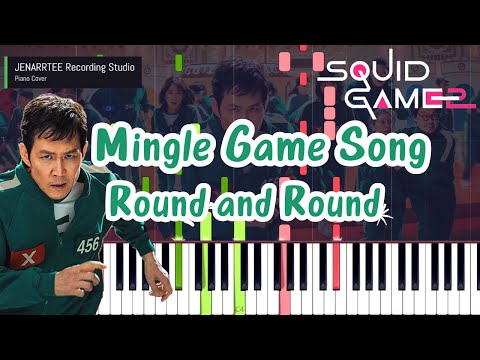 Mingle Game Song 'Round and Round' (Squid Game: Season 2 OST) Piano Cover