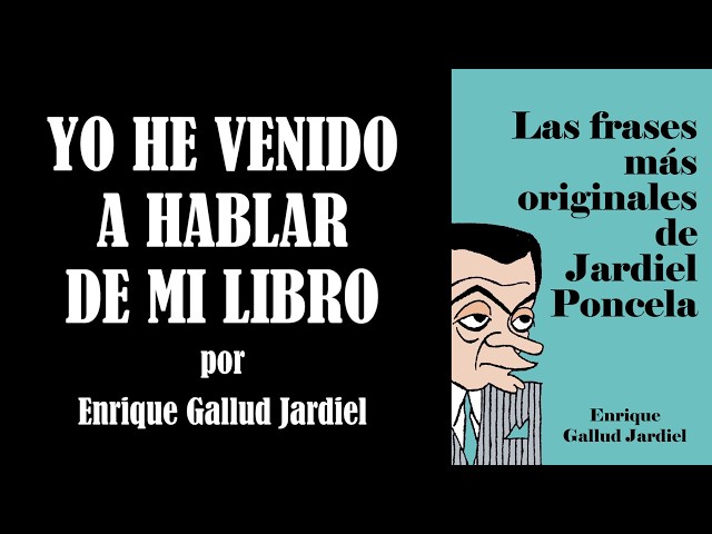 Vídeo relacionado con Las frases más originales de Jardiel Poncela