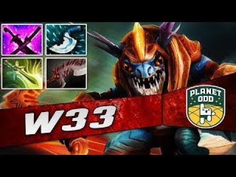 W33 - Slark Dota 2 Pro Gameplay | Slark Fullgame