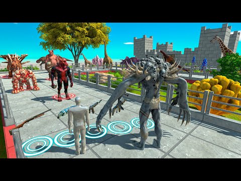 🔥FPS EXTREME SIEGE OF A CASTLE WITH TAME SCOURGE - Animal Revolt Battle Simulator