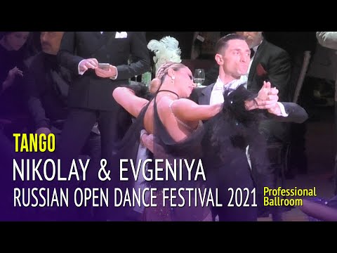 Tango = Professional Ballroom Semifinal = Nikolay Govorov & Evgeniya Tolstaya = RODF 2021