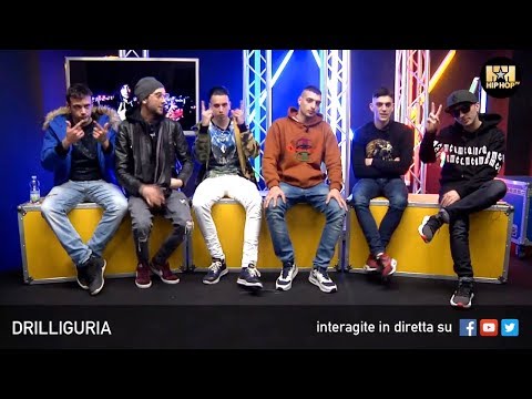 DRILLIGURIA 🔫 BRESH - VAZ TÈ - NADER SHAH - ILL RAVE - DISME 👊🏻 LIVE SU HIP HOP TV