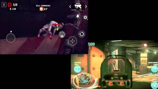 Dead Trigger 2 vs. Killzone: Mercenary Graphics Comparison
