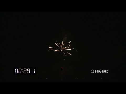 12149/49EC - Cake Ø25mm 49s I-shape 47sec H40m Cat.2 Nec490g 1.4G, One fuse, Carnival Nights 2/1