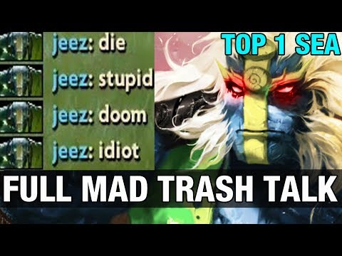 FULL MAD TRASH TALK - inYourdreaM 9K Plays Earth Spirit - Dota 2