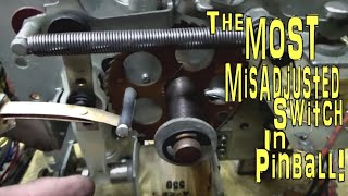 This Switch Is ALWAYS Off On Any Old EM - Repairing a 1977 Sonic Prospector Pinball Machine
