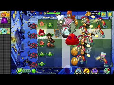 Plants vs Zombies 2 gameplay - Piñata Party - 7/7/2021