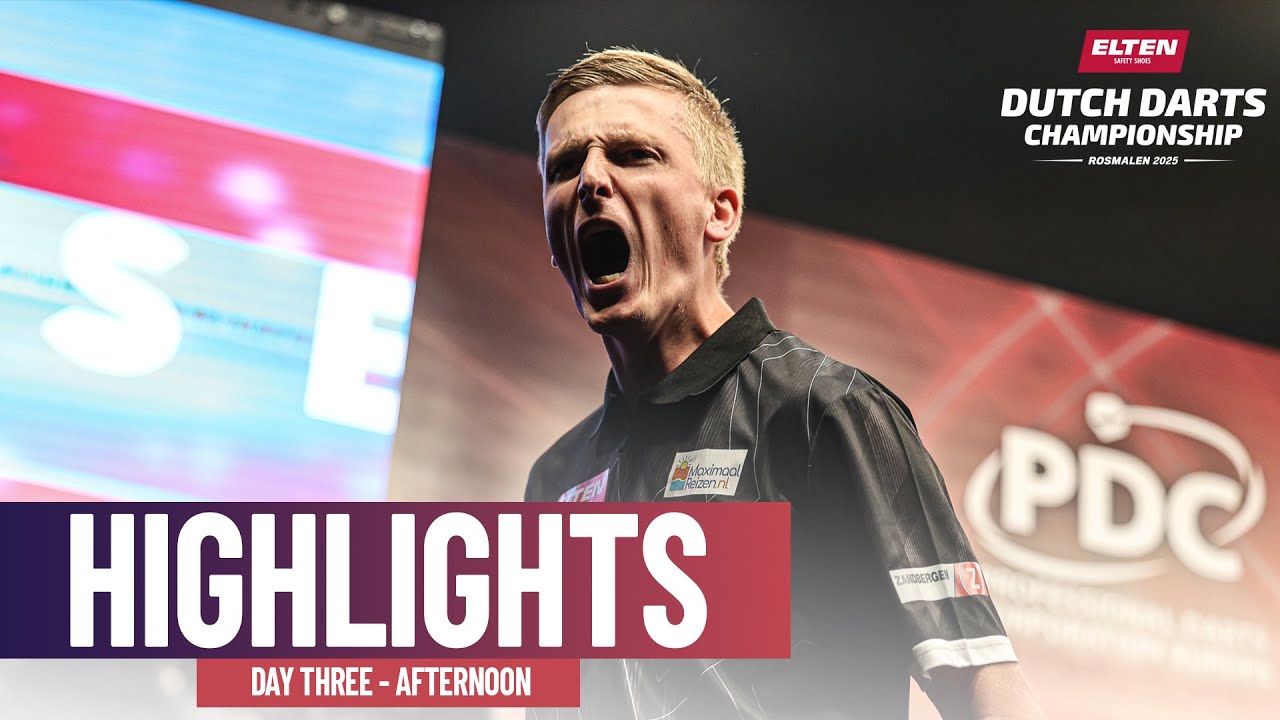 DUTCH DARTING DRAMA! 🇳🇱 | Day Three Afternoon Highlights | 2025 Dutch Darts Championship