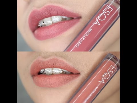 ESQA Cosmetics New Fall Colors Matte Lip Liquid Review + Swatches
