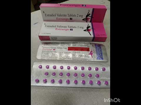 Estradiol valerate tablets, strength: 2 mg