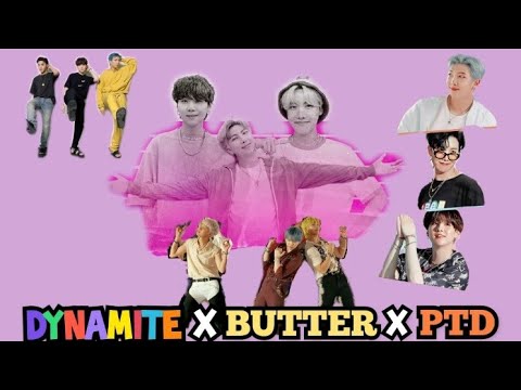 BTS Dynamite X Butter X Permission To Dance mashup - Rap Line