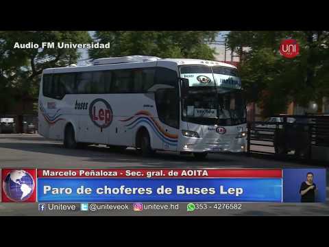 Paro de choferes de Buses LEP