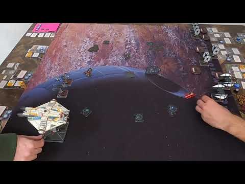 X-Wing Battle Report: FO Bomber Escort VS Rebel VAN Team