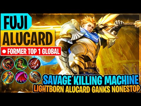 SAVAGE!! 20 KILLS LIGHTBORN ALUCARD GANKING NONSTOP [Former Top1 Global Alucard] By Fuji. | 👹 - ML