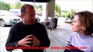 Jane Orlov interviews Todd Falcone Network Marketing Legend 25 minutes www.JaneOrlov