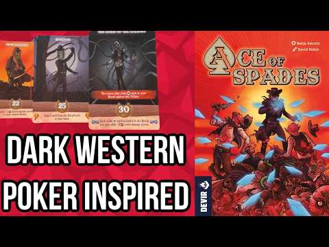 Ace of Spades Review - Poker Inspired Game in the Dark Western Theme!