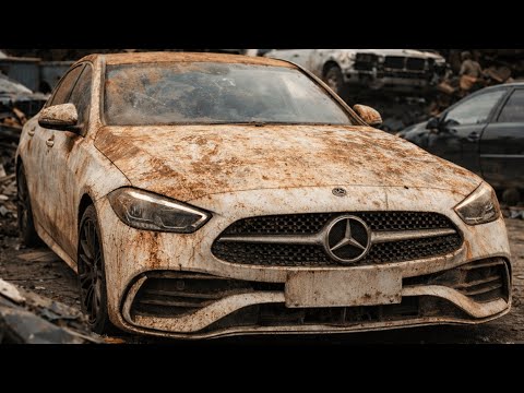 Flooded Mercedes-Benz C200 Restoration | Full Water-Damaged Recovery and Mechanical Rebuild