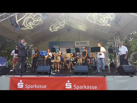 Big-Band „Brassrock“ auf dem Godesberger Sommerfest 2022 (1) - Ansage