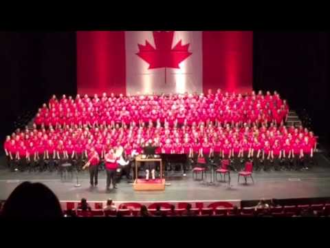 Adagio show Choir at Unisong 2015