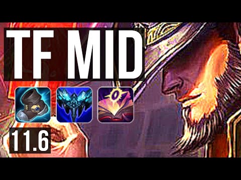TWISTED FATE vs FIZZ (MID) | 5/0/6, 2.8M mastery, 900+ games | EUW Diamond | v11.6
