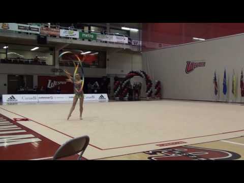 Patricia Bezzoubenko Senior Ribbon ON 2016 Canadian Championships RG