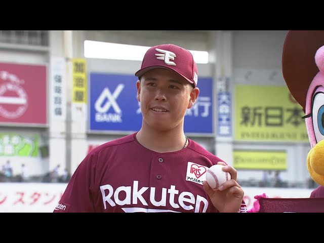 イーグルス・藤井聖投手ヒーローインタビュー 7月2日 千葉ロッテマリーンズ 対 東北楽天ゴールデンイーグルス