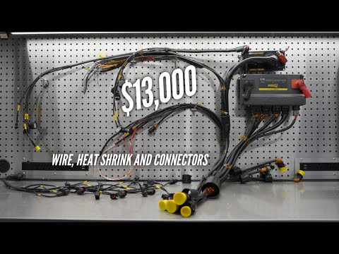 Building a race car harness from scratch.