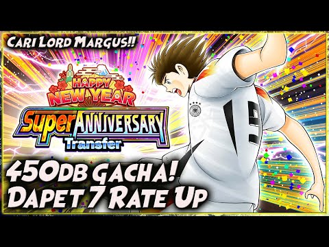 BANJIR RATE UP! 450db GACHA DEMI MARGUS & TEAM EROPA 🔥 CAPTAIN TSUBASA DREAM TEAM