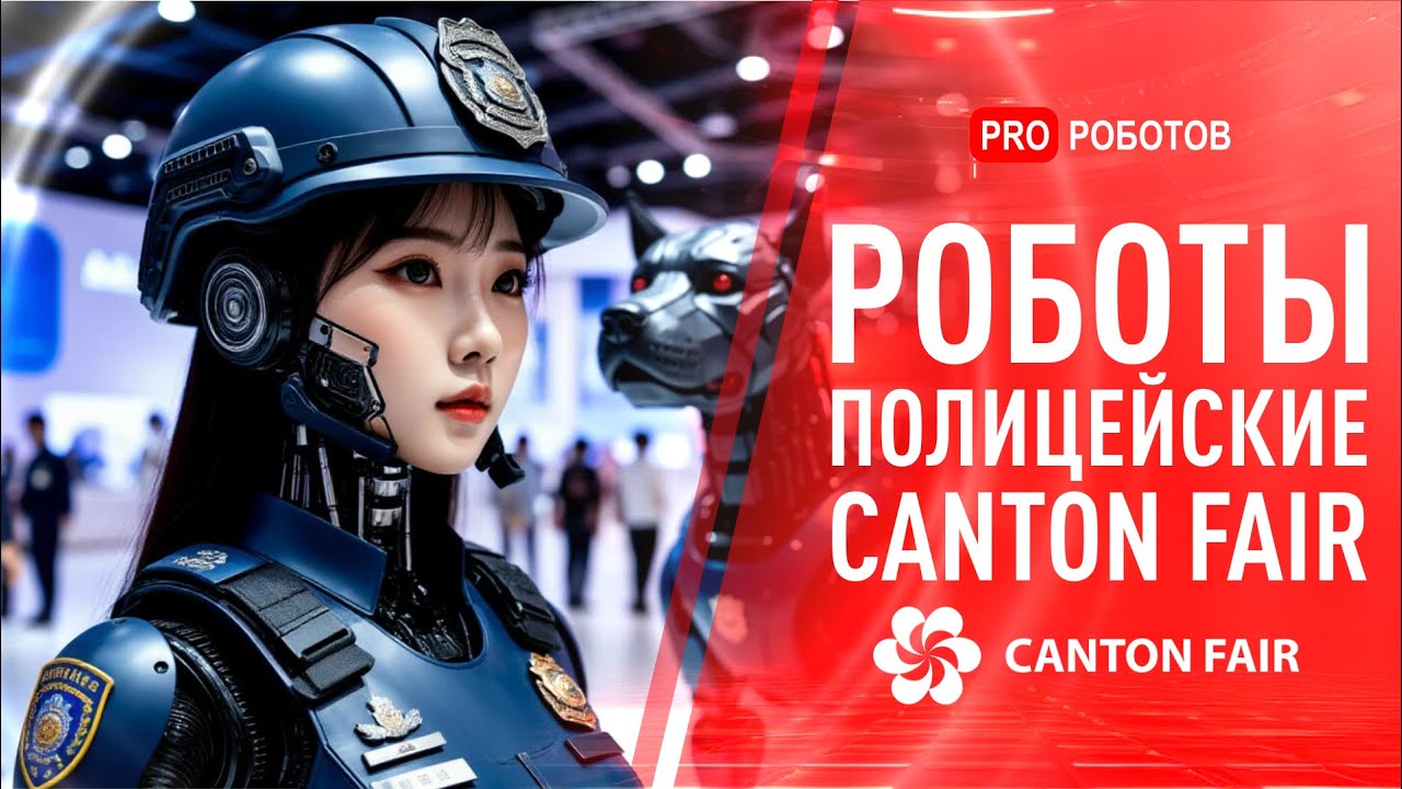 Технологии Будущего в Китае Показали на Выставке Роботов Canton Fair