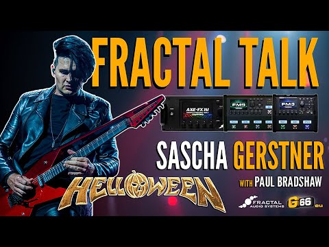 Sascha Gerstner von Helloween – Fractal Talk mit Paul Bradshaw
