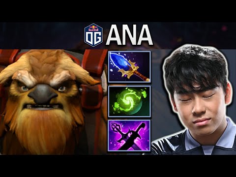 OG.ANA SMURF EARTHSHAKER WITH REFRESHER & AGHANIMS - DOTA 2 7.31 GAMEPLAY