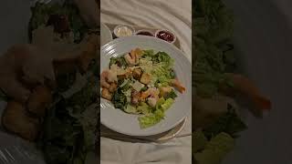 Do you prefer chicken or shrimp?#CruiseShip #PovertyToParadise#CruiseFood