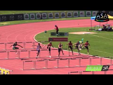 SA Champs 2016 - Boys u/16 100m Hurdles