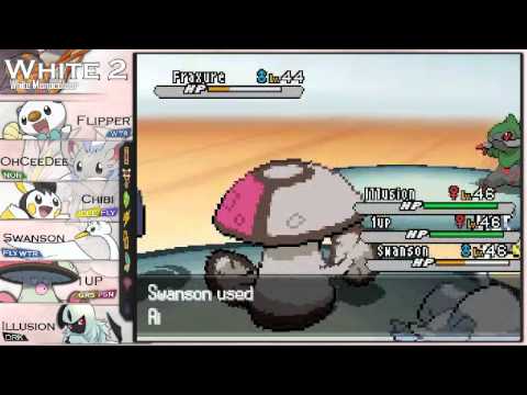 Pokemon White 2 Monocolour Episode 31, Elucid Ice!