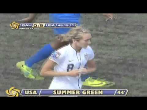 2012 U-17 Women's CONCACAF - United States 10:0 Bahamas 2/3