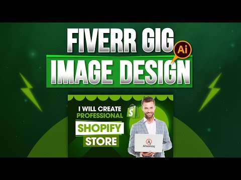Fiverr Gig Image Design in Illustrator Illustrator Tutorial