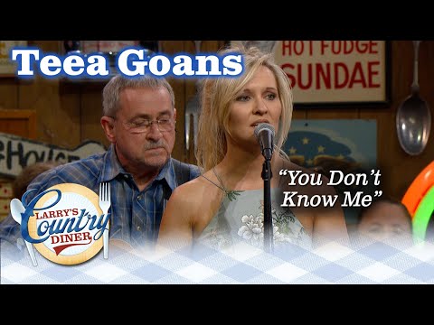 TEEA GOANS sings country classic YOU DON'T KNOW ME!