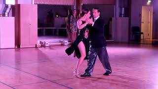 Pasi & Maria Laurén dancing Pugliese at Ruskatango 2022