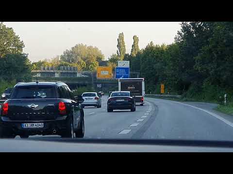 Autobahn 🛣 Highway  Von Kiel Richtung Autobahn Hamburg