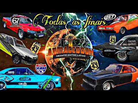 Compilado todas finais e campões do Armageddon 2018-2022 #carros #arrancada